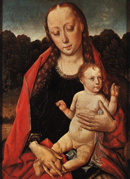 Dieric Bouts The Virgin and Child Germany oil painting art